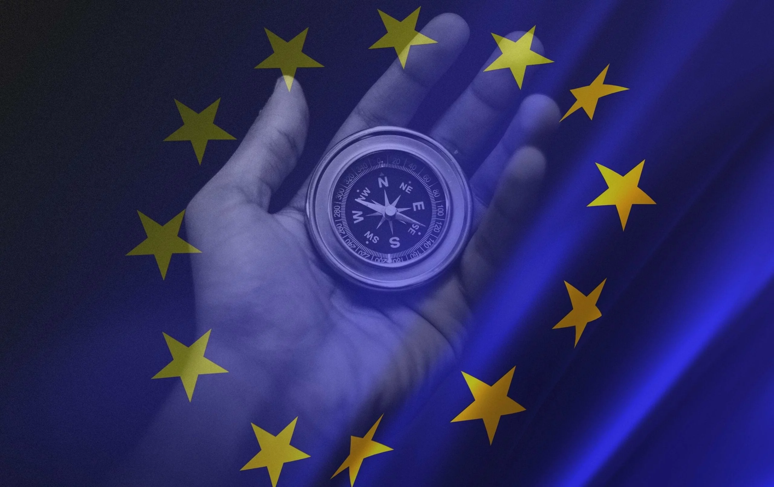 Europe compass